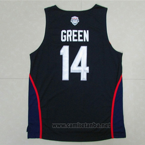 Camiseta USA 2016 Draymond Green #14 Azul